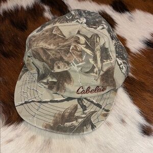 Vintage Cabela's Woodland Camo Men's Hat
